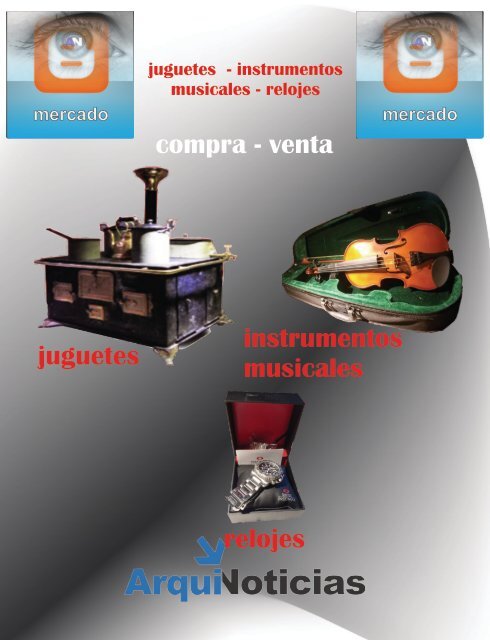 4 - juguetes - instrumentos musicales - relojes