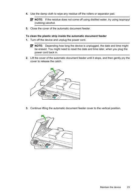 HP Officejet 4500 (G510) - FTP Directory Listing - Hewlett Packard