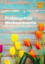 Frühlingsfitte Werbeideen