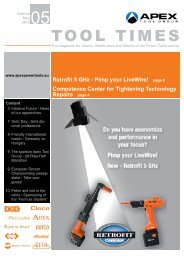 Tool Times 05-2012 - Apex Tool Group – Power Tools