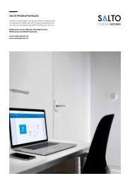 SALTO Systems Produktkatalog