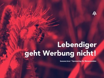 beeswe.love Blühweiden-Sponsoring