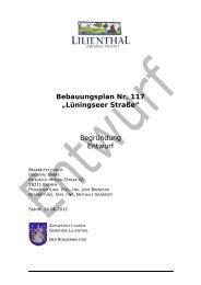 Bebauungsplan Nr. 117 „Lüningseer Straße ... - Lilienthal