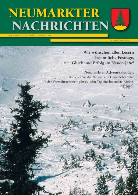 Neumarkter Nachrichten 12-05.indd - Gemeinde Neumarkt in der ...
