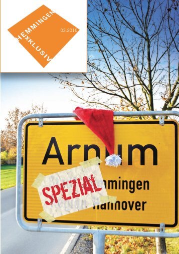 (.pdf) Ausgabe 03/10 - Hemmingen Exklusiv