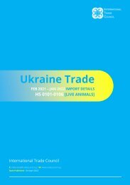 Sample Ukraine Importer Statistics 2021