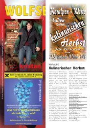 Kulinarischer Herbst - Wolfsberger Zeitung - Das Regionalmagazin ...