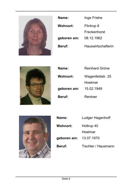 Pfarrbrief - Unsere Kandidaten - Kath. Kirchengemeinde St ...