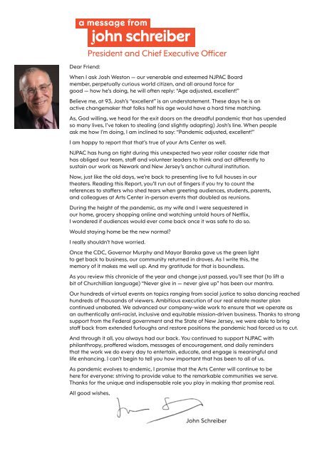 Report To The Community 2021