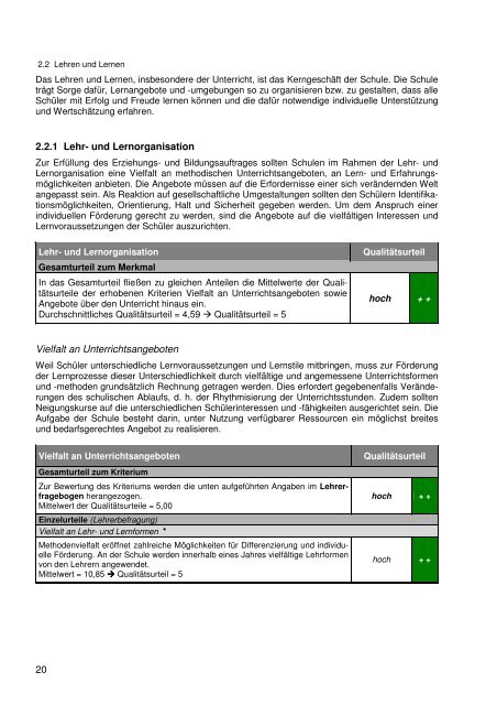 Bericht Evaluation - Brüder - Grimm - Schule Weißwasser, Schule ...