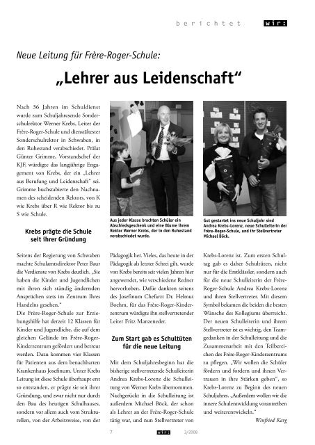 3/2008 Interview mit Bischof Dr. Walter Mixa ... - Kjf-augsburg.net