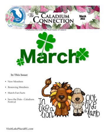 March 2022 Newsletter