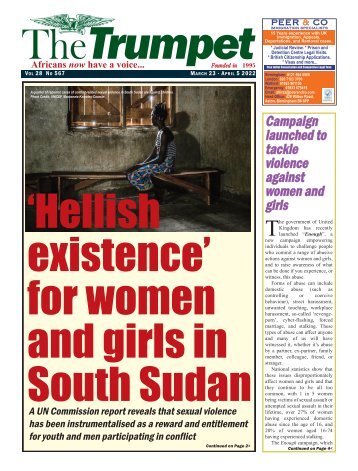 The Trumpet Newspaper Issue 567 (March 23 - April 5 2022)