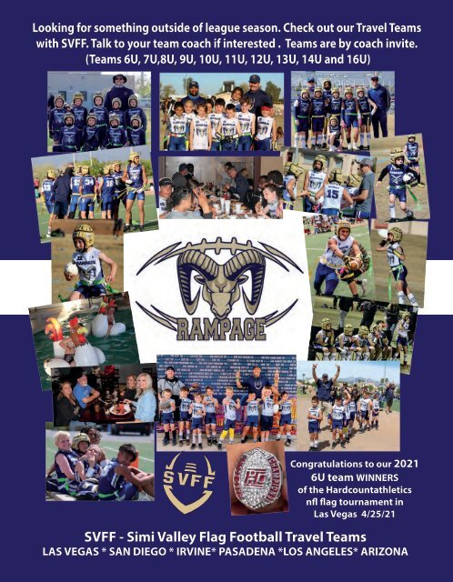 2021 Fall Season Summary Booklet