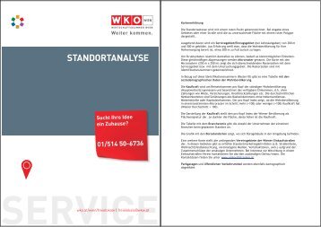 STANDORTANALYSE - Wirtschaftskammer Wien