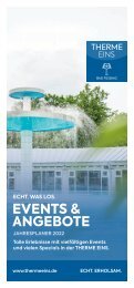 Therme 1 - Eventflyer