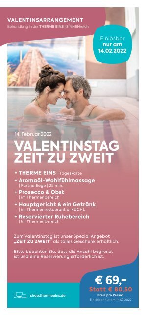 Therme 1 - Eventflyer