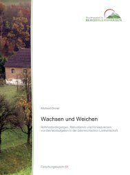 Befragung von betroffenen ehemaligen Bauern und ... - Berggebiete