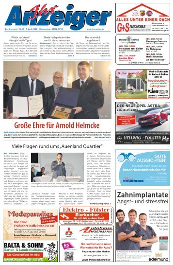 Ihr Anzeiger Bad Bramstedt 14 2022