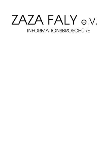 Informationsbroschüre 8.2009 62-1\374 - Zaza Faly eV