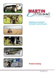 Martin Wheel Product Catalog