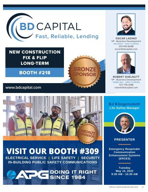 Construction Monthly Magazine |Tampa 2022 Build Expo Show Edition