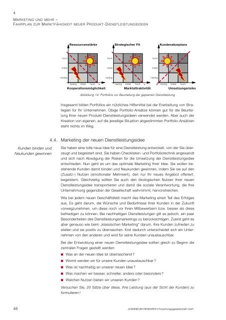 Leitfaden zur Entwicklung zukunftsfähiger Geschäftsfelder