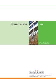 geschäftsbericht 2008 - Volksheimstätte eG