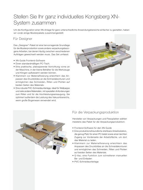 Weiterverarbeitungsanlagen für Verpackungen, Displays und ... - Esko