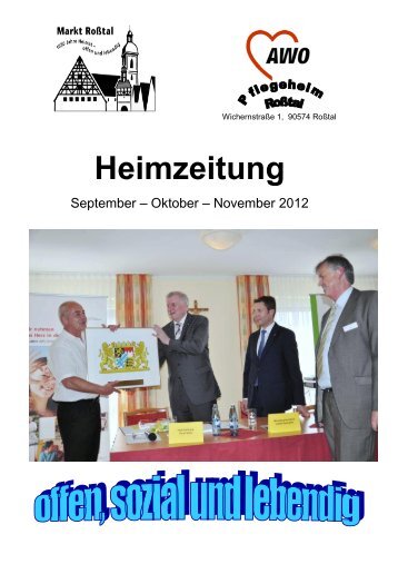 Heimzeitung - AWO Kreisverband Roth-Schwabach