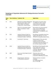 Drive for Subsynchronous Converter Cascades - Transresch ...