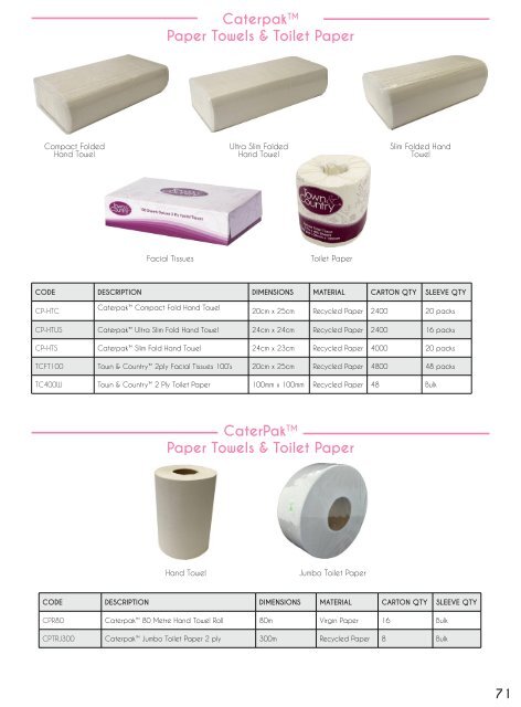 PRODUCT CATALOGUE 