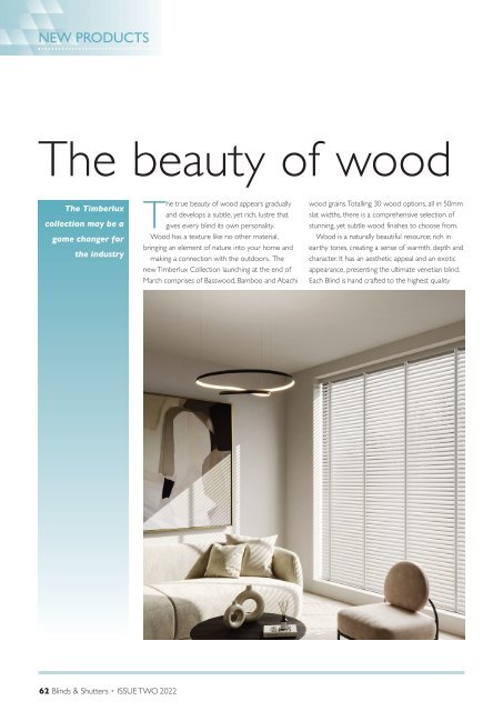 Blinds & Shutters - Issue 2/2022