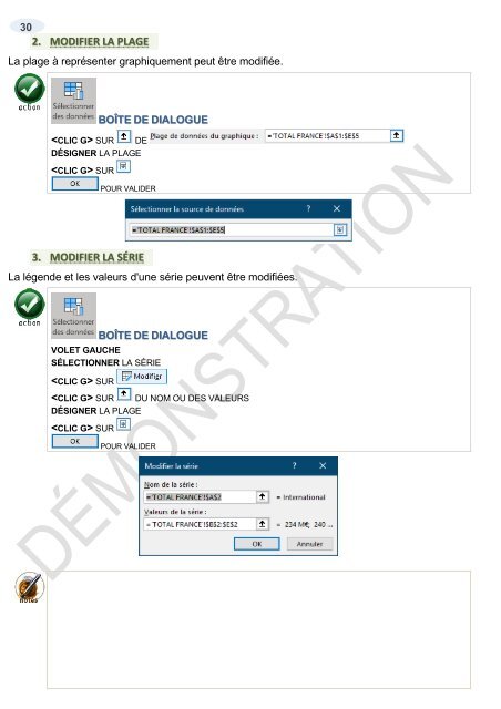 Support de cours Excel 2019 Graphiques consolidation