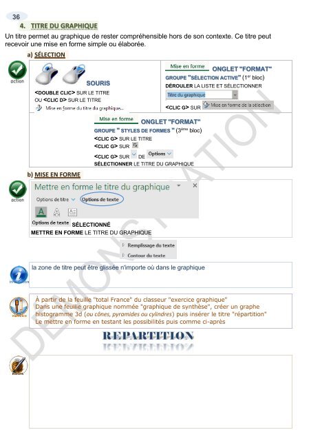 Support de cours Excel 2019 Graphiques consolidation