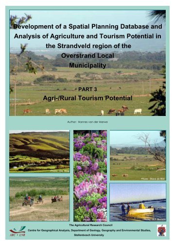 AgriTourism Report Part 3 - Agri-rural Tourism - Save Bantamsklip