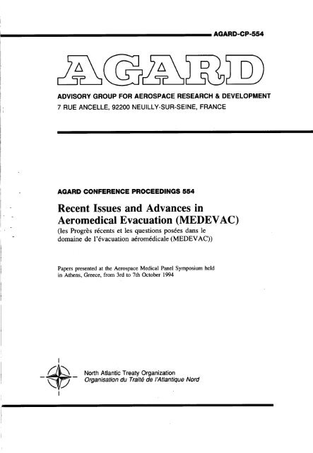 Recent Issues and Advances in Aeromedical Evacuation (MEDEVAC)