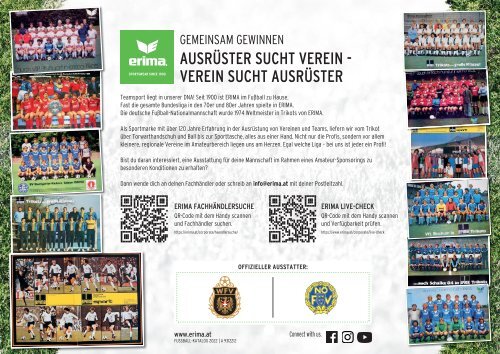 ERIMA Fußball 2022 - Österreich