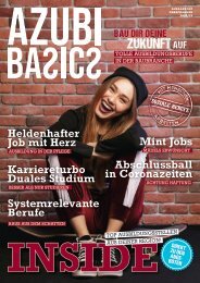 Azubi Basics Ausbildungs-Wissensmagazin Oberfranken 2022/23