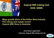 BOARD OF DIRECTORS - Gujarat NRE Coke Limited