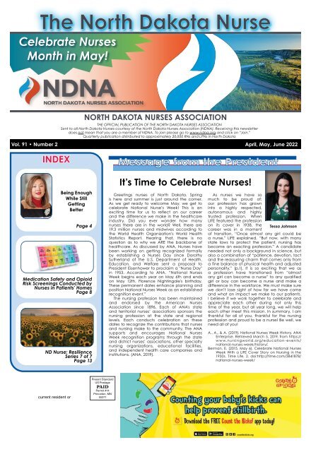 North Dakota Nurse - April 2022