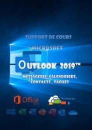 Cours Outlook 2019