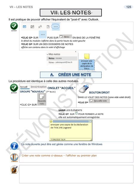 Support de cours Outlook 2019