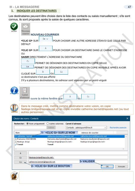 Support de cours Outlook 2019