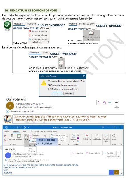 Support de cours Outlook 2019