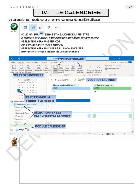 Support de cours Outlook 2019