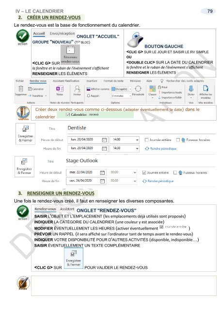 Support de cours Outlook 2019