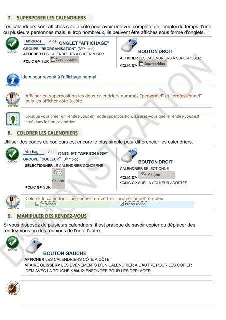 Support de cours Outlook 2019