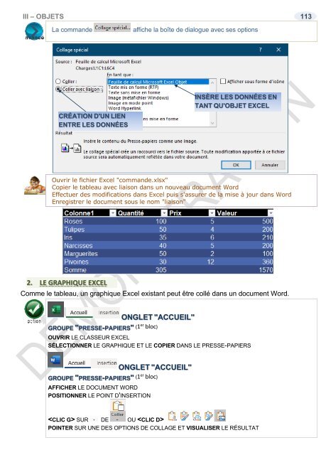 Support de cours Word 2019 longs documents