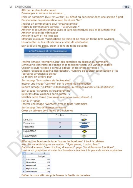 Support de cours Word 2019 longs documents